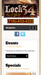 Mobile Screenshot of lock34bar.com